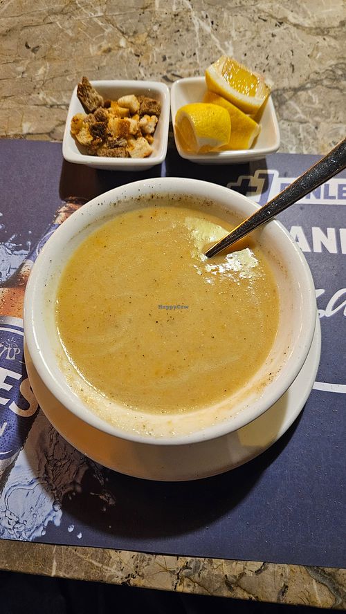 Lentil soup at Supla in Antalya