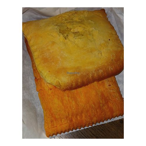 Curry Patty & Ackee Patty at Divine Health Juice Bar - Bristol in Bristol