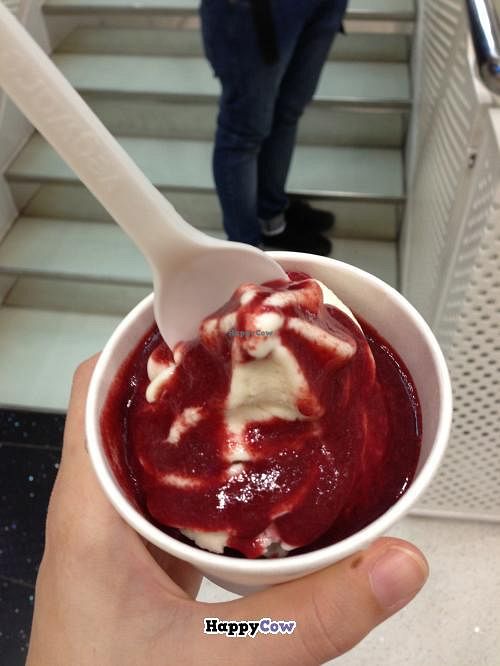 Vegan Soft Ice Cream at Rag Bar in Frankfurt