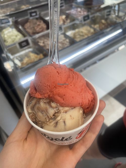 Strawberry and vegan nutellaa  at Artgelé Di Brunzin Paolo in Pertegada