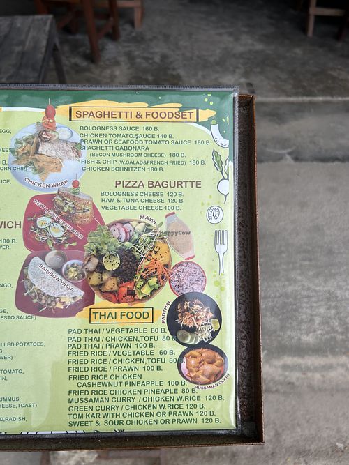 Menu february  at D-Health  in Koh Phangan