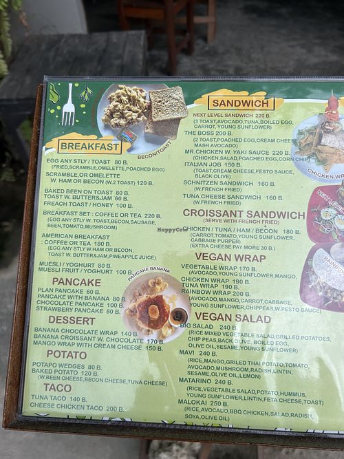 Menu february  at D-Health  in Koh Phangan