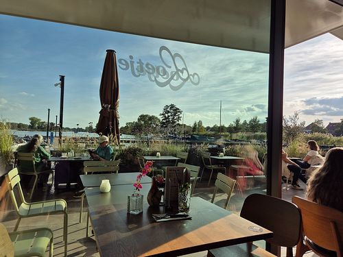 The forbidden terrace... at Loetje in Reeuwijk