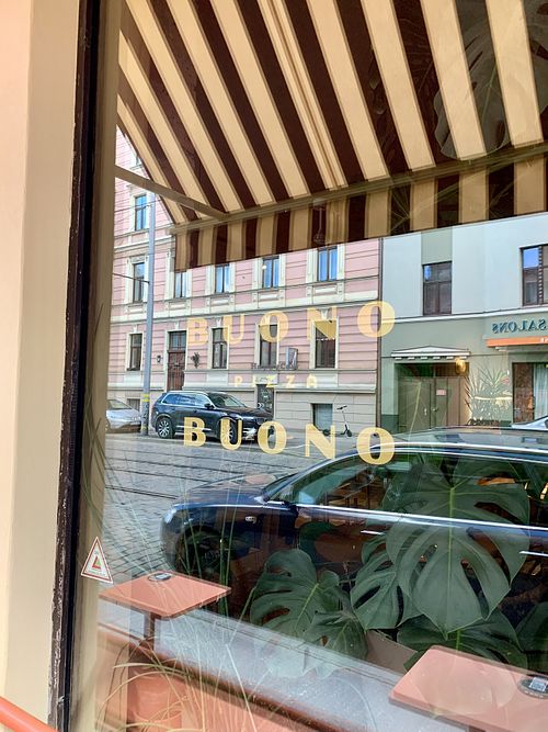   at Buono Buono Pizza in Riga