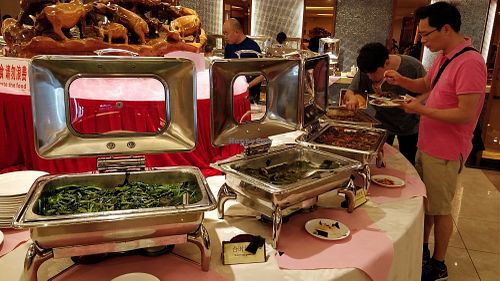 Buffet area 3 at Yuan Qi Lou - Nanshan Temple in Sanya