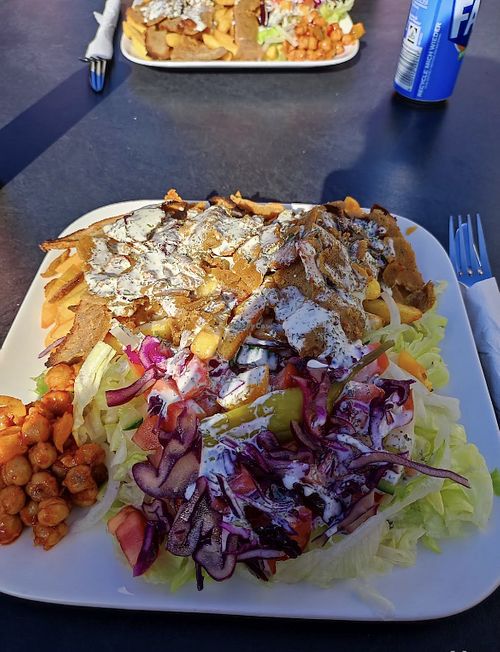 Veganer Dönerteller  at Reyna Kebap in Zimmern Ob Rottweil