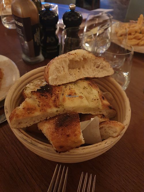 Pane Fino All’aglio
Focaccia Style - Rosemary & Sea Salt at Piccolino in Wilmslow