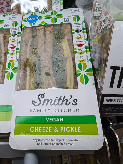Sandwich at LHR - WHSmith - T2-B in West London