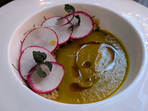 Grilled celery root at Surrell in Seattle