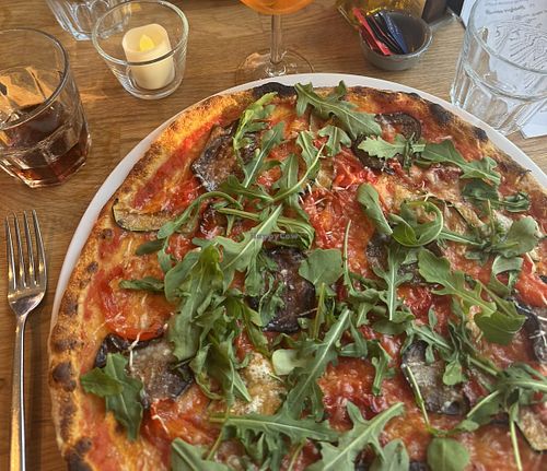   at Leos Pizza in Trondheim