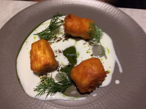 Beer battered Halloumi  at 1847 in Birmingham