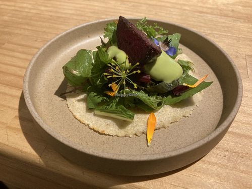 Taco  at Ome Farm Kitchen in Tokyo