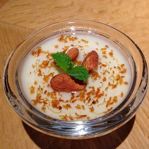 almond mint dessert  at Pu Ti Su - Bodhi Vegetarian - Xingyuehui in Chongqing