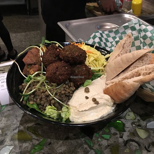 Bol Falafel at Panthere Verte - Plateau in Montreal