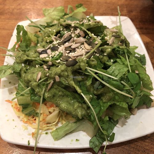 Petite salade at Panthere Verte - Plateau in Montreal