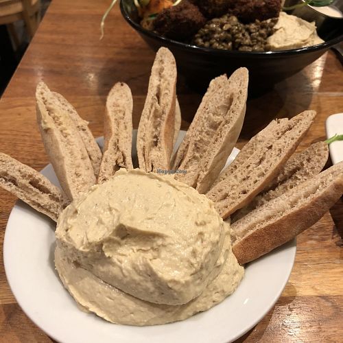 Hummus at Panthere Verte - Plateau in Montreal