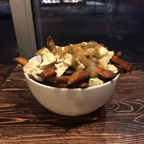 Poutine at Panthere Verte - Plateau in Montreal