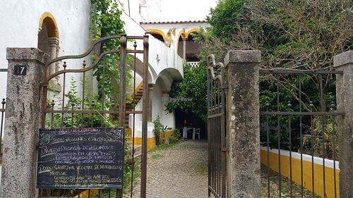 Resteraunt front at Jardim Do Cha - Largo Mario Chico in Evora