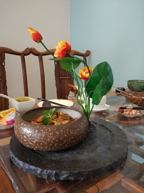 Dish 2 at Lien Hwa - Lotus Teahouse in Fuzhou