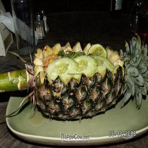 Special veggie fried rice with cashews & tofu at Radiance Restaurant in Koh Samui