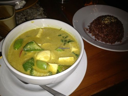 Green curry  at Radiance Restaurant in Koh Samui