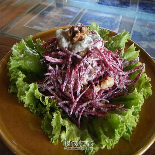 beet salad at Radiance Restaurant in Koh Samui