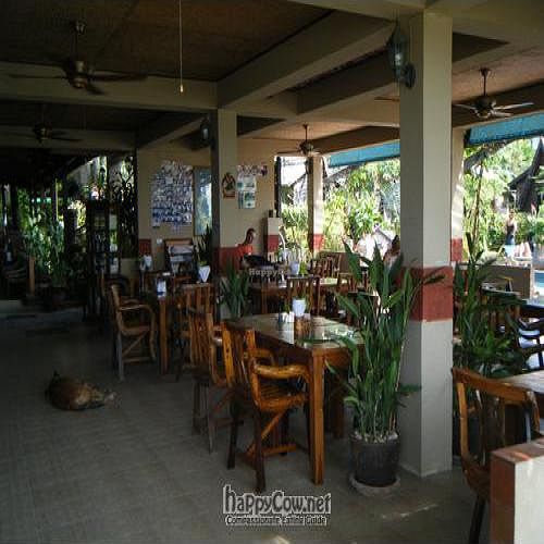 inside seating at Radiance Restaurant in Koh Samui