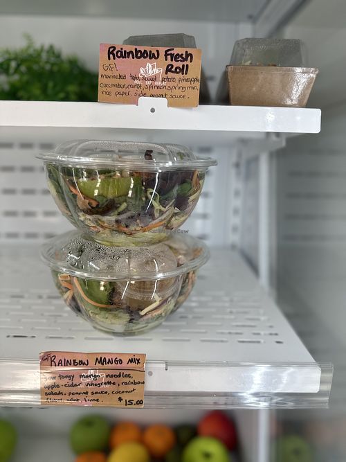 Salads and rolls   at freshroll - Mashpee Commons in Mashpee