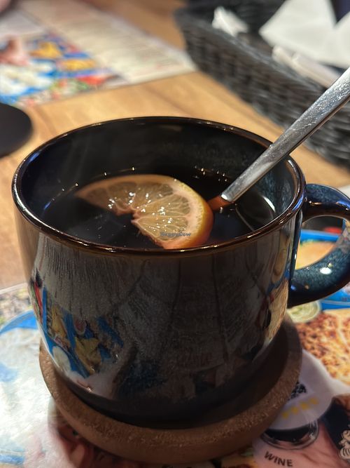 winter tea  at Chinkalnia Restauracja Gruzińska in Gdansk