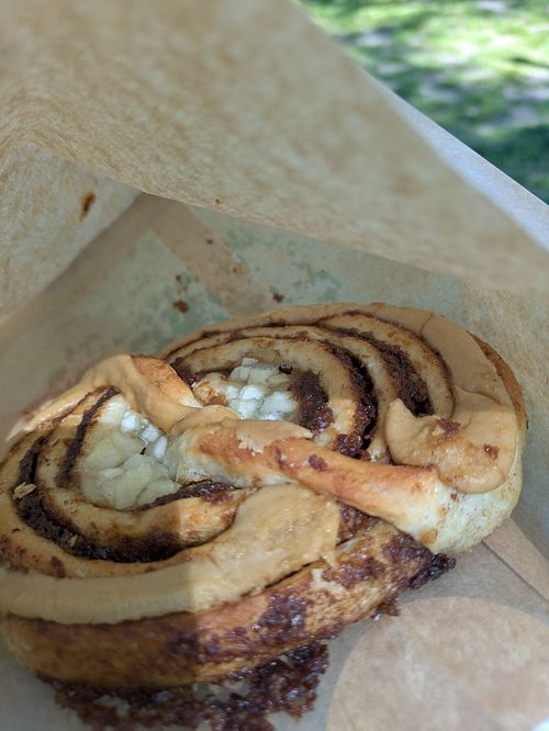 Cinnamon apple swirl at Kringle Hillsborough in Sheffield