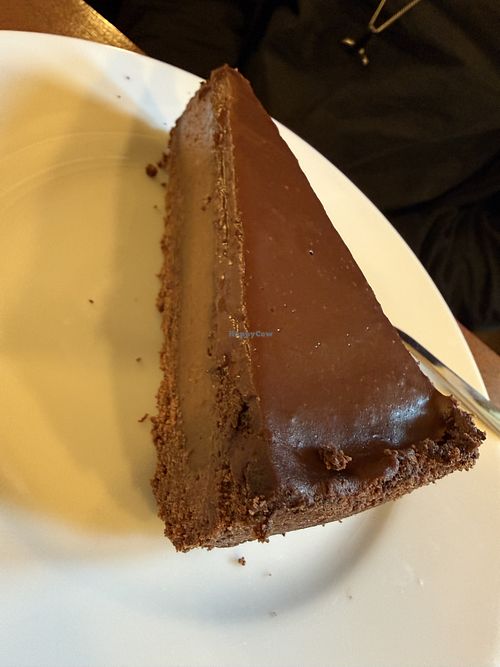 chocolate cheese cake  at KAISER in Moenchengladbach