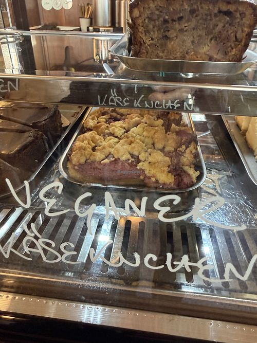 vegan cake  at KAISER in Moenchengladbach