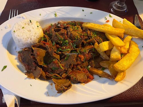 Tofu kebab  at Yener's Place in Dalyan