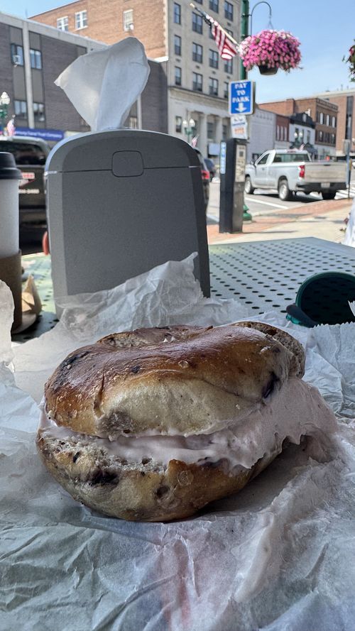   at Auburn Bagel Company in Auburn