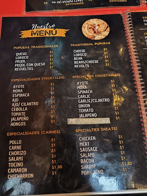  at Comedor y Pupuseria - Claudia in Santa Ana