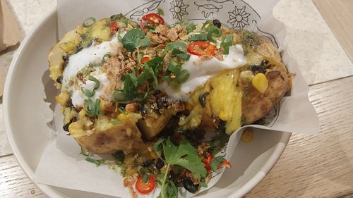 Roasted spud at The Cremorne in Unley