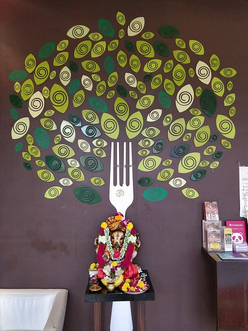 Restaurant interior decor at Kailash Parbat - Belilios Rd in Central Singapore