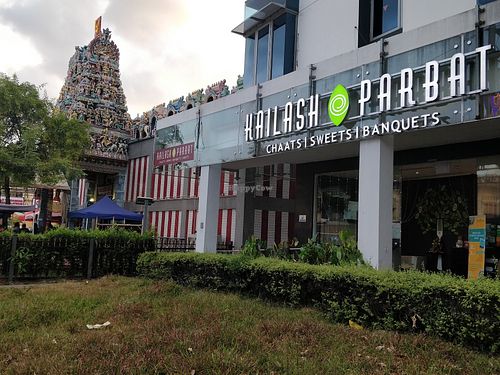 Next to Hindu temple at Kailash Parbat - Belilios Rd in Central Singapore