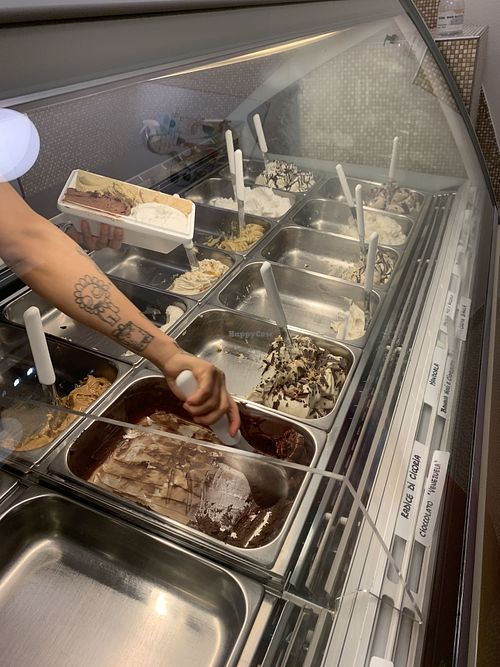   at Gelato Giusto in Milan