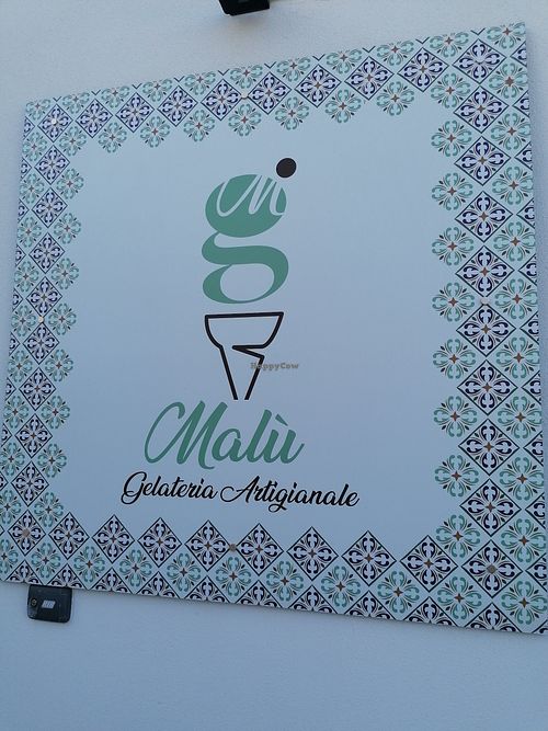 Alcuni gusti di gelato completamente vegani at Malù Gelateria Artigianale in San Pietro In Bevagna