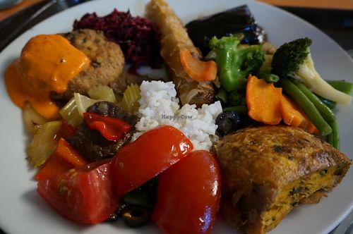 from the Buffet.  at Loving Bistro in Prague