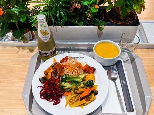 My buffet meal at Loving Bistro at Loving Bistro in Prague