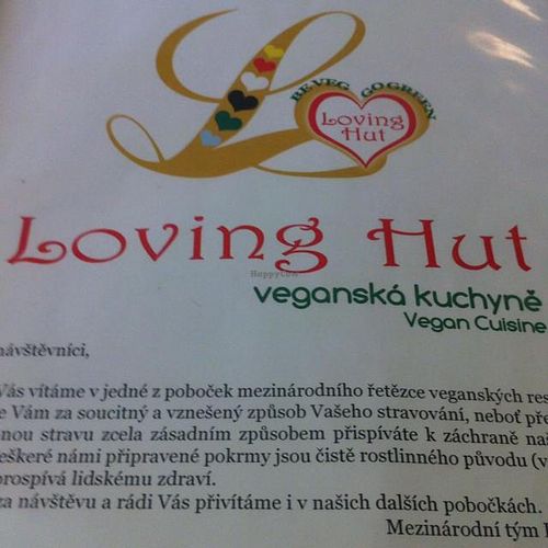 loving hut at Loving Bistro in Prague