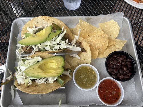 Veggie tacos  at VI Grill in Suttons Bay