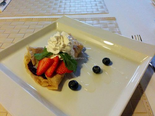 crepe/'pancake' at LoVeg in Prague