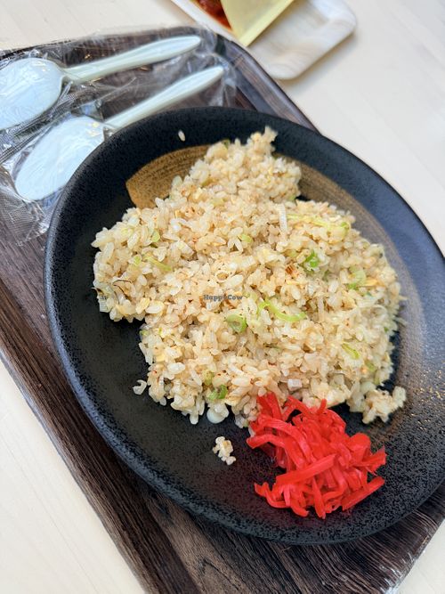 Fried Rice with pickled ginger   at Ninja Cafe Fuma in Hakone