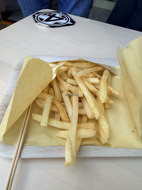 French fries   at Ninja Cafe Fuma in Hakone
