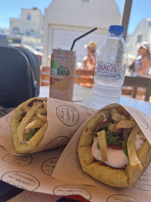   at Souvlaki n' Wrap in Oia