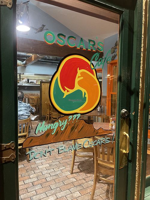 Door  at Oscar's Cafe in Springdale