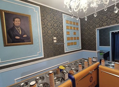 Innenansicht des Shops  at Messèr Granita di Sicilia in San Vito Lo Capo